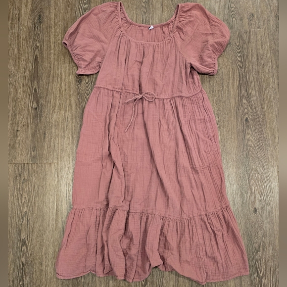 Old Navy Dark Pink Maxi Dress XL - Picture 1 of 4